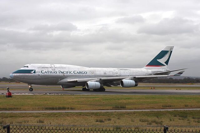 飛行機ネタ まだまだ現役続くB747-400F(1月12日 晴れ時々曇り 10