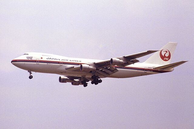 飛行機ネタ 空を変えてしまったB747初期型(12月18日 曇りのち