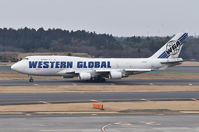 飛行機ネタ まだまだ現役続くB747-400F(1月12日 晴れ時々曇り 10